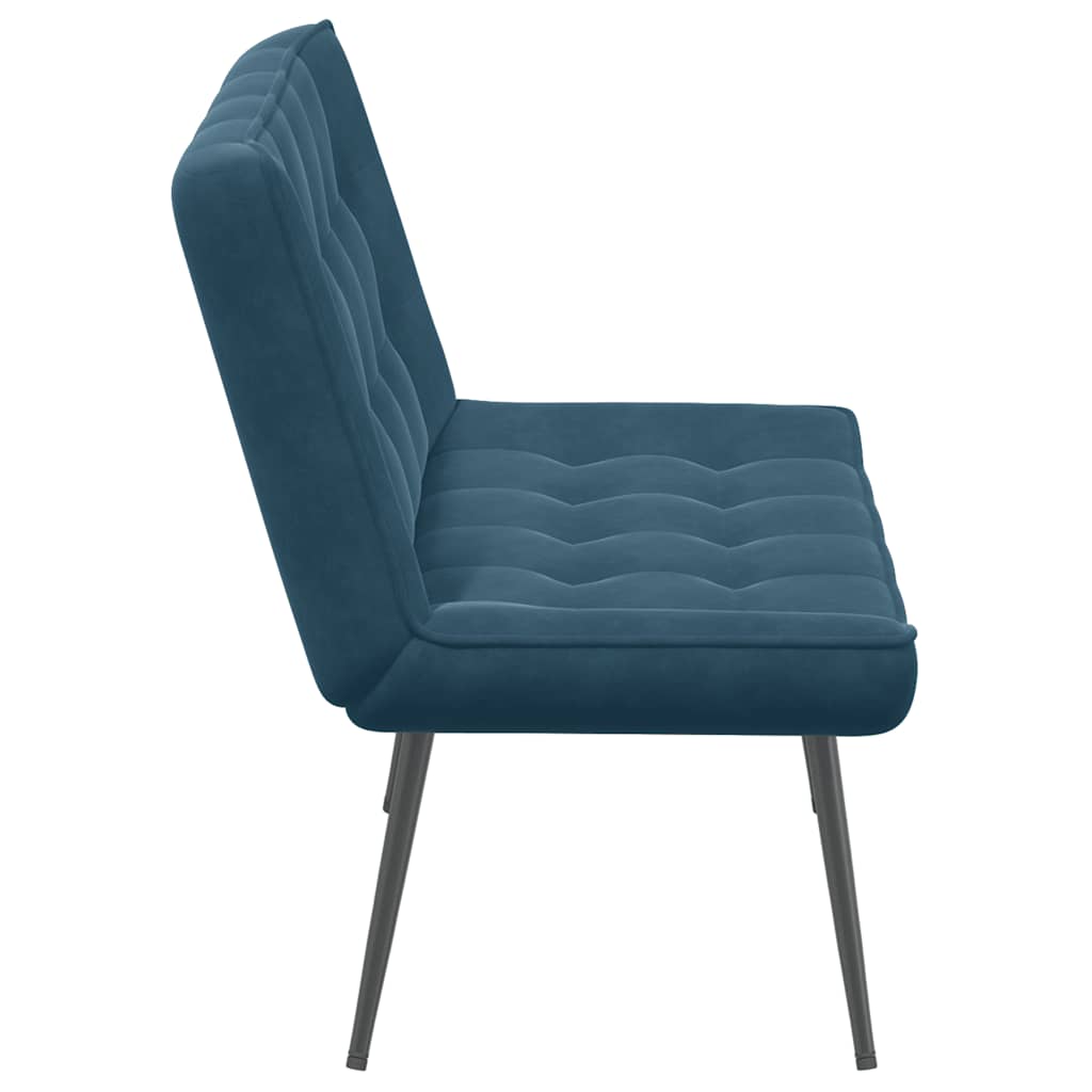 Sitzbank Hellgrau 110x74x84 cm Samt