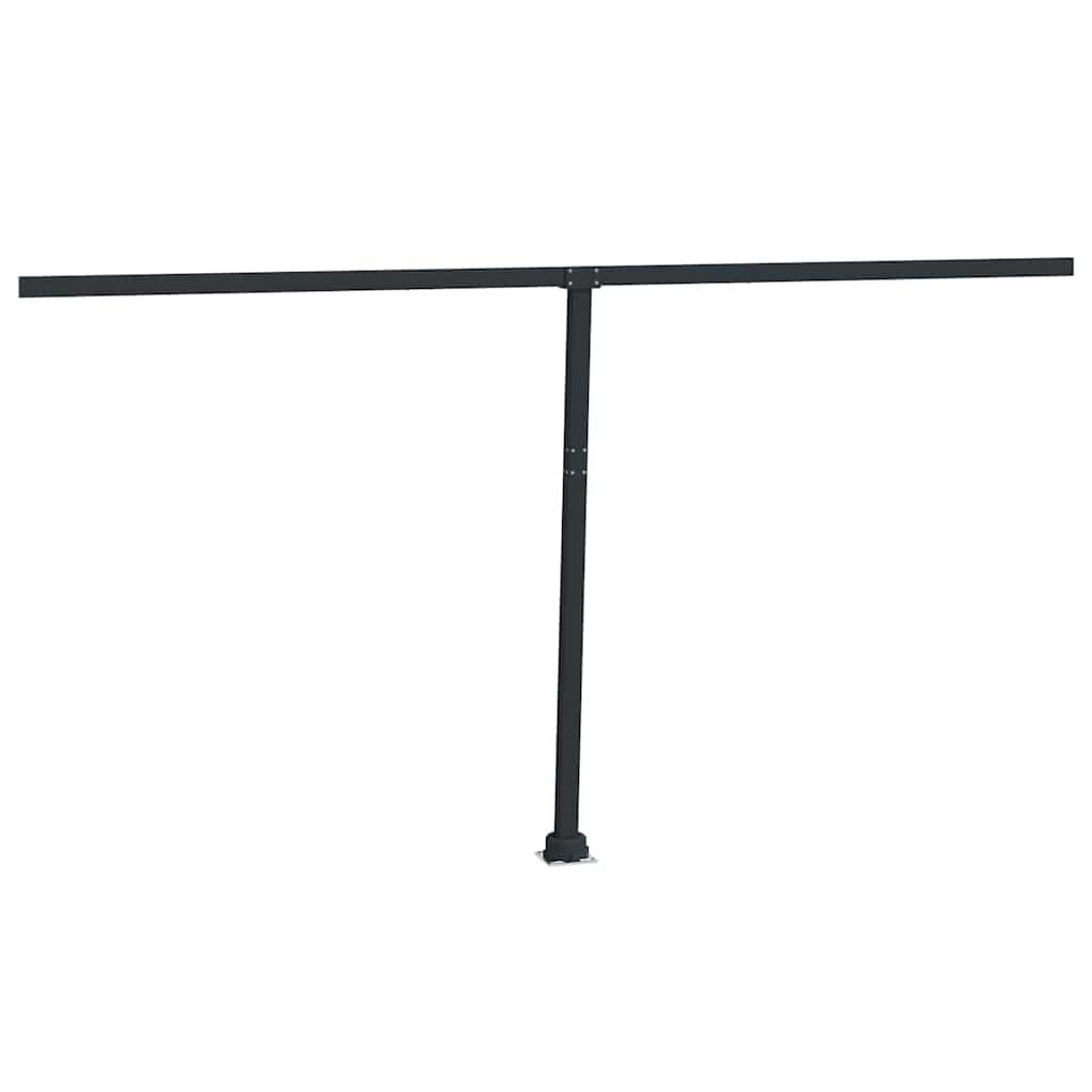 Stützen für Markisen Weiß 300x245 cm Eisen