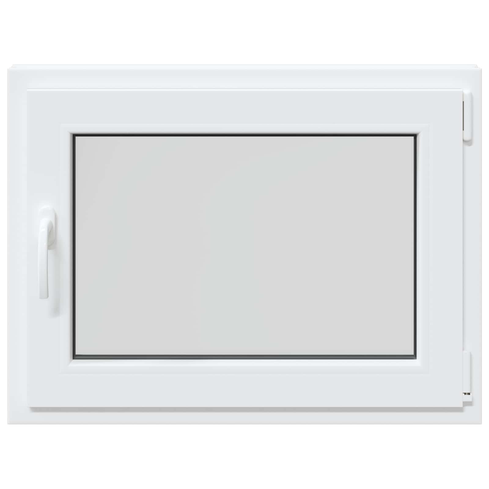 Kellerfenster RISOR 50 x 50 cm PVC und Glas Weiß