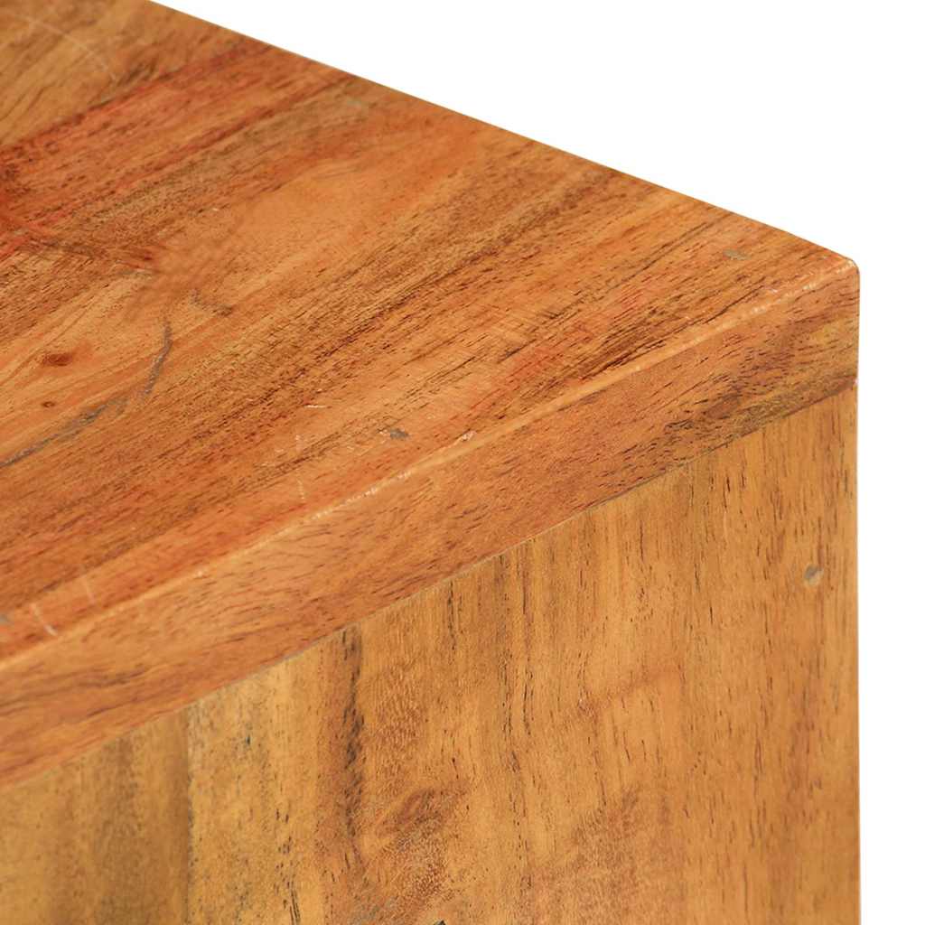 3-teilige Blumentreppe Massivholz Akazie Braun