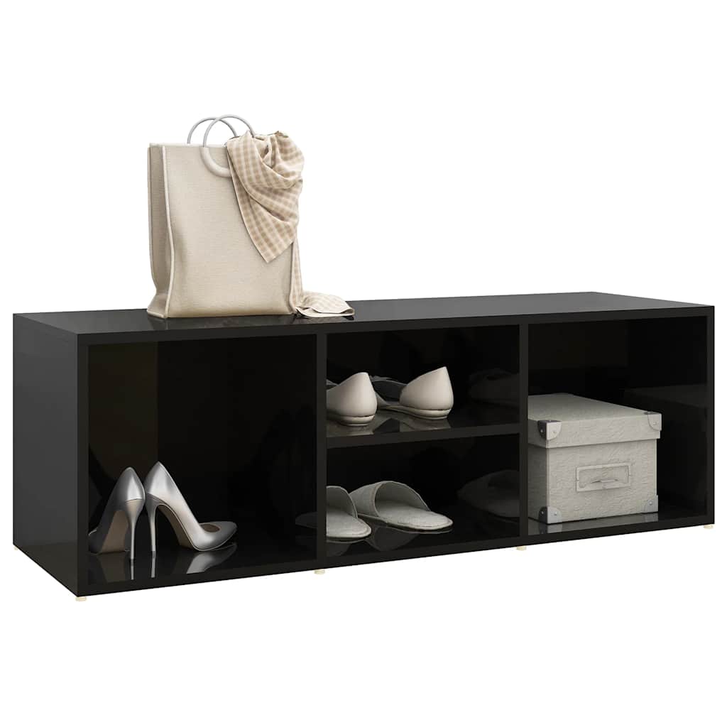 Schuhbank Weiß 105x35x35 cm Holzwerkstoff