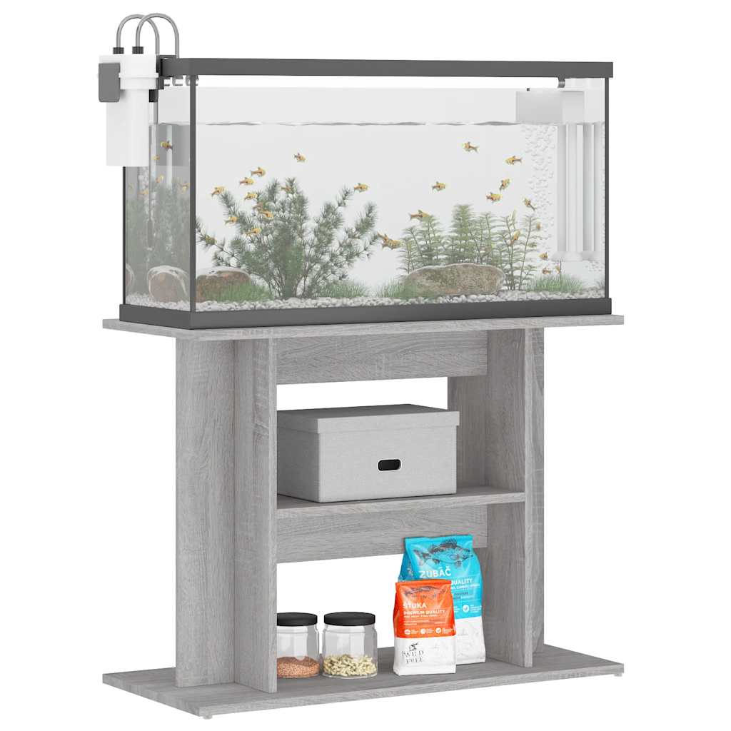 Aquariumständer Weiß 60x30x60 cm Holzwerkstoff