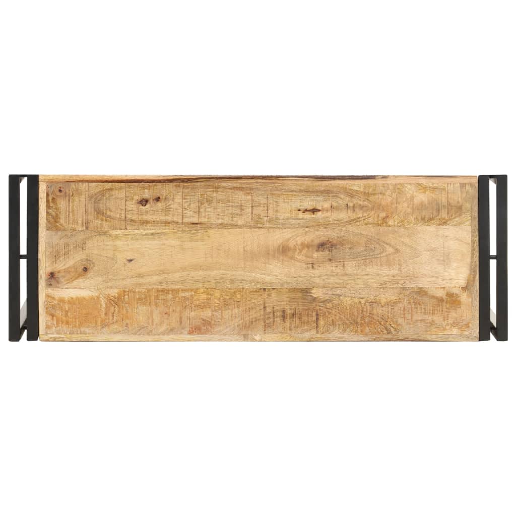 Konsolentisch 90x30x75 cm Altholz Massiv