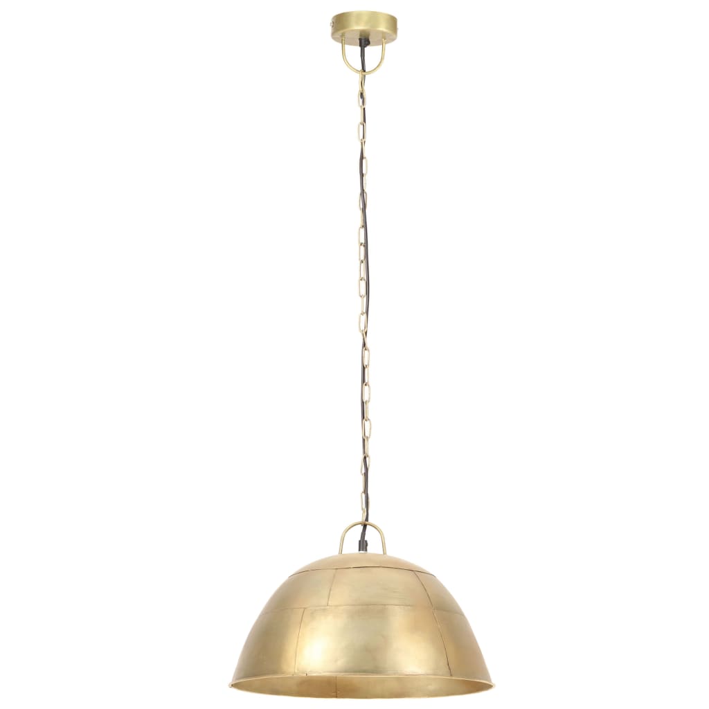 Hängelampe Vintage Industriestil 25 W Silbern Rund 31 cm E27