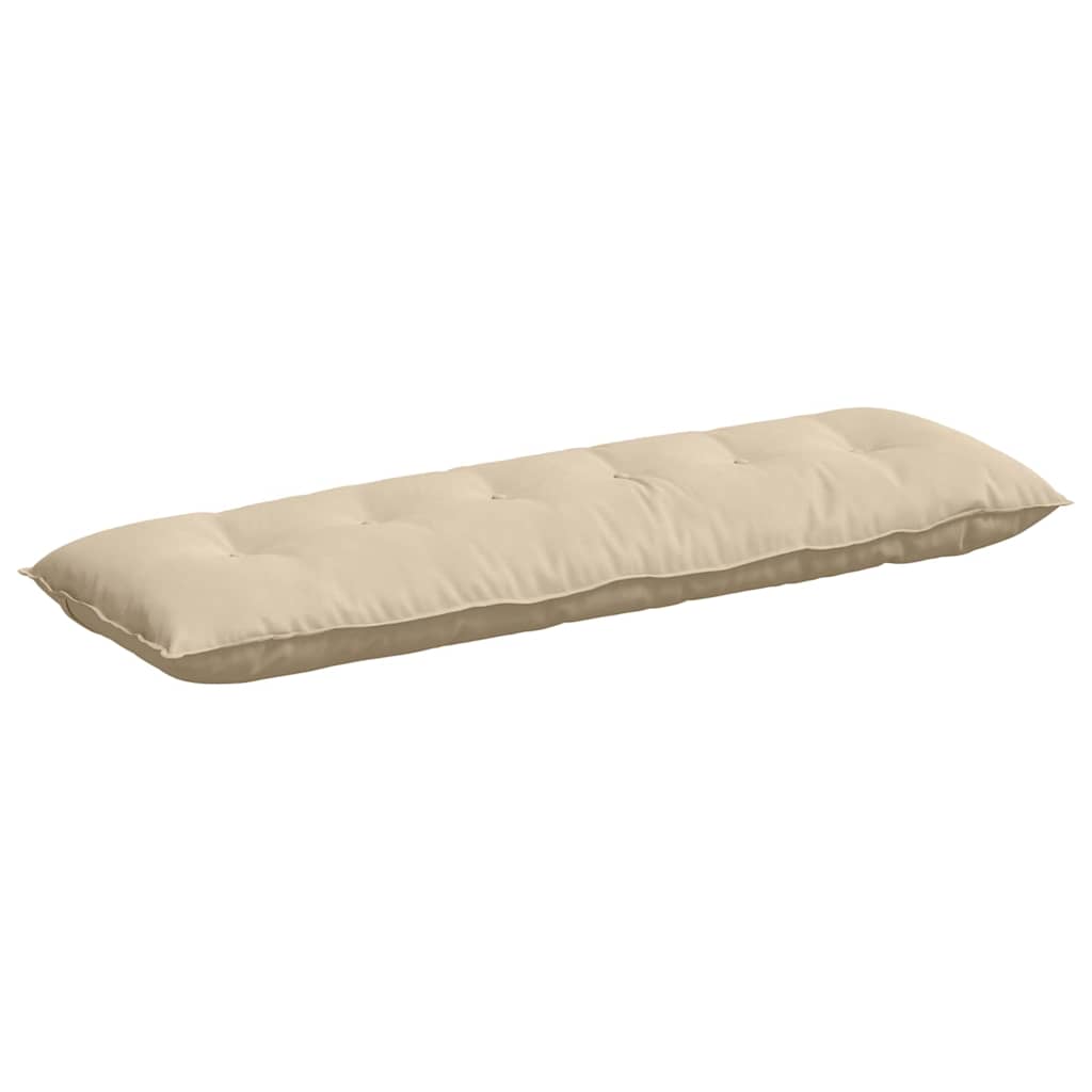 Rückenkissen Taupe 50 x 45 cm Mikrofaserstoff
