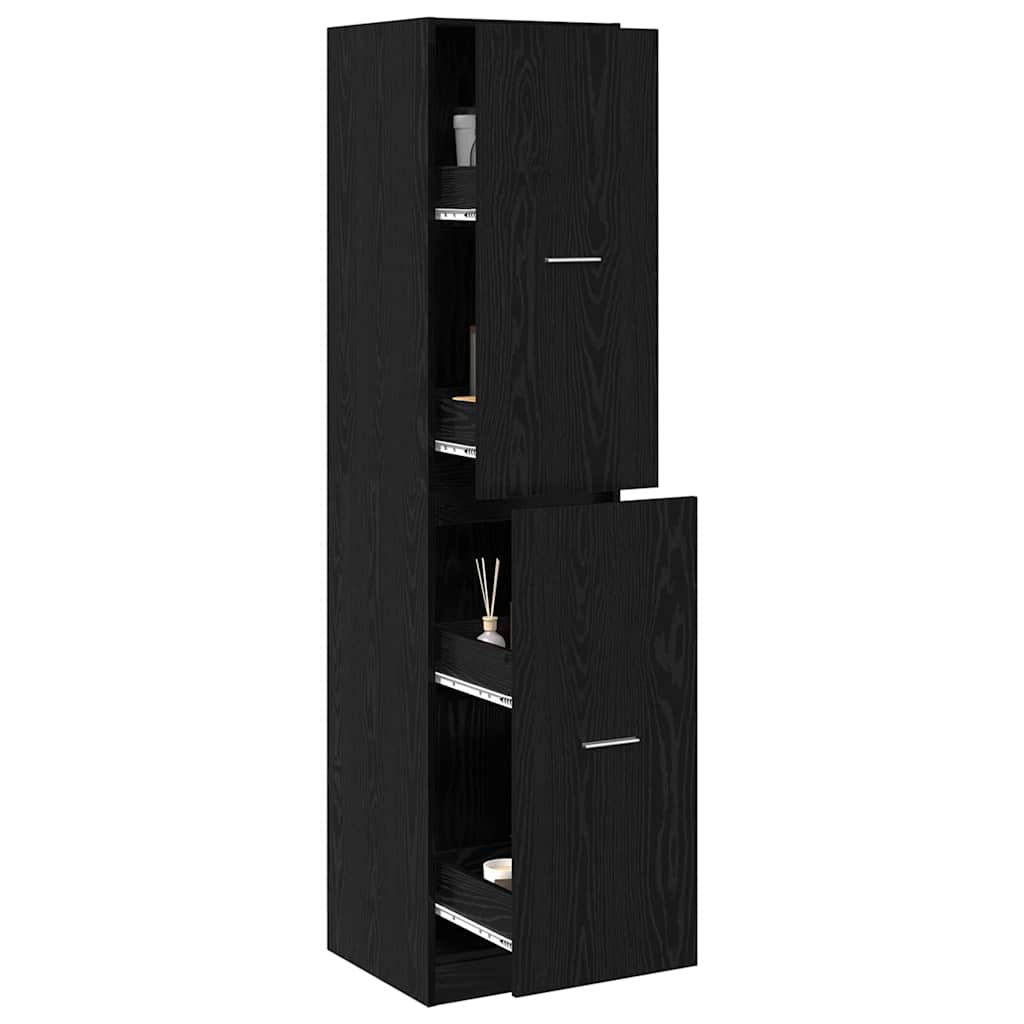 Apothekerschrank Weiß 30 x 41 x 174,5 cm Holzwerkstoff