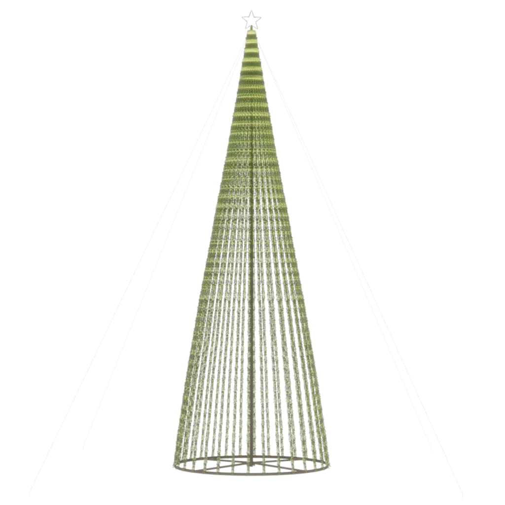 LED Weihnachtsbaum 275 LEDs Warmweiß 180 cm