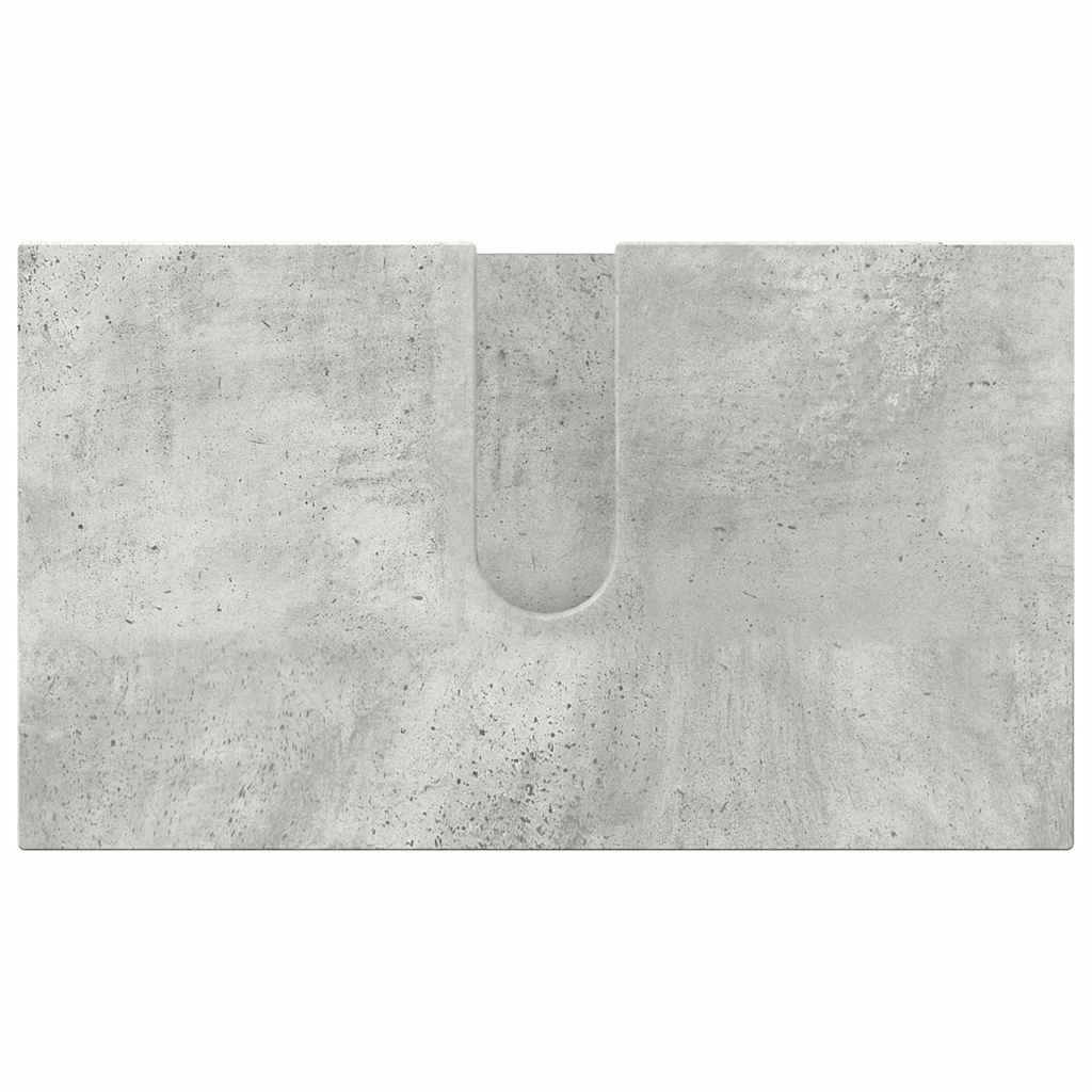 Badezimmermöbel-Set mit Tür 4 pcs Weiß Holzwerkstoff & Metall
