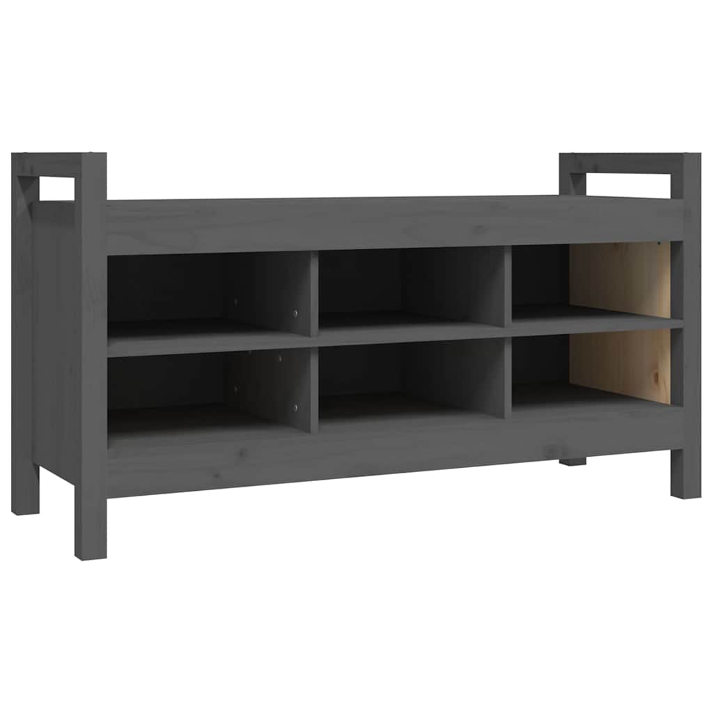 Flurbank 80x40x60 cm Massivholz Kiefer
