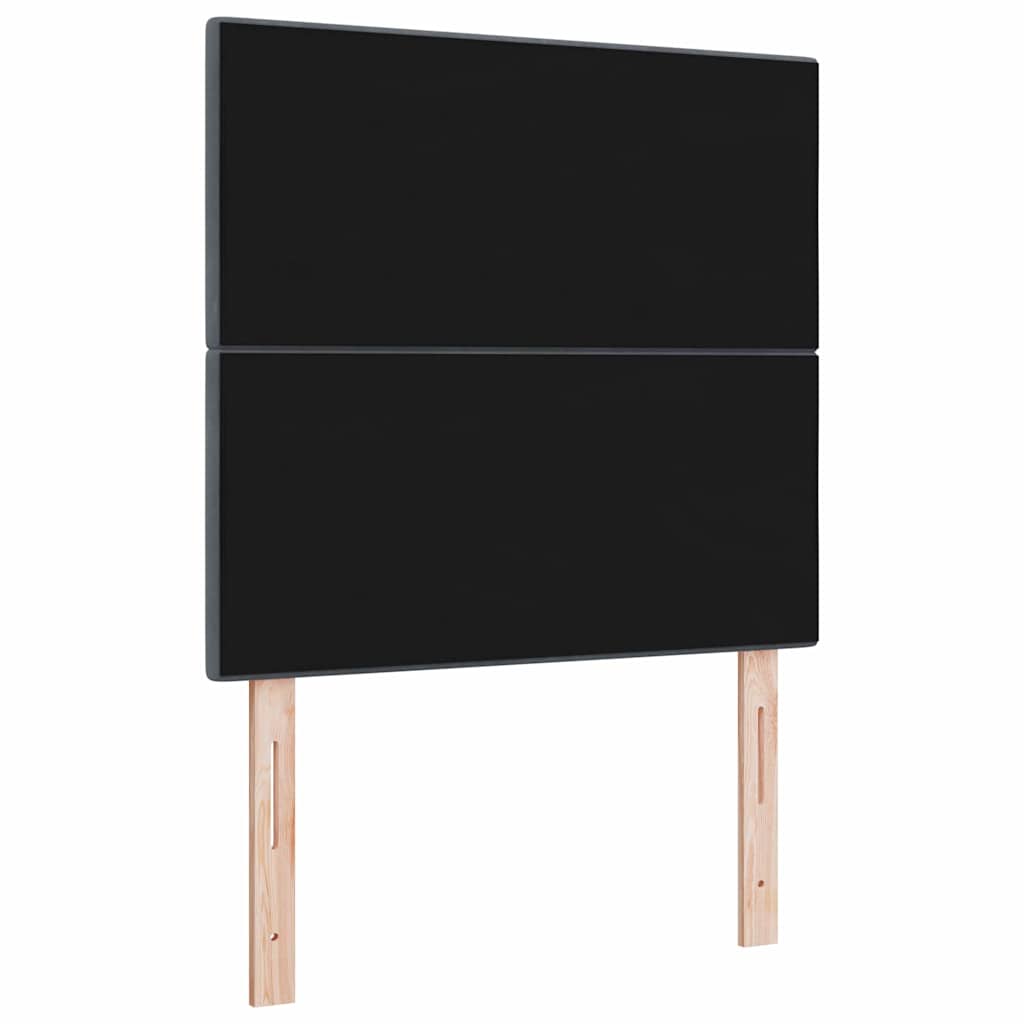 Kopfteil Hellgrau 80 cm Samt