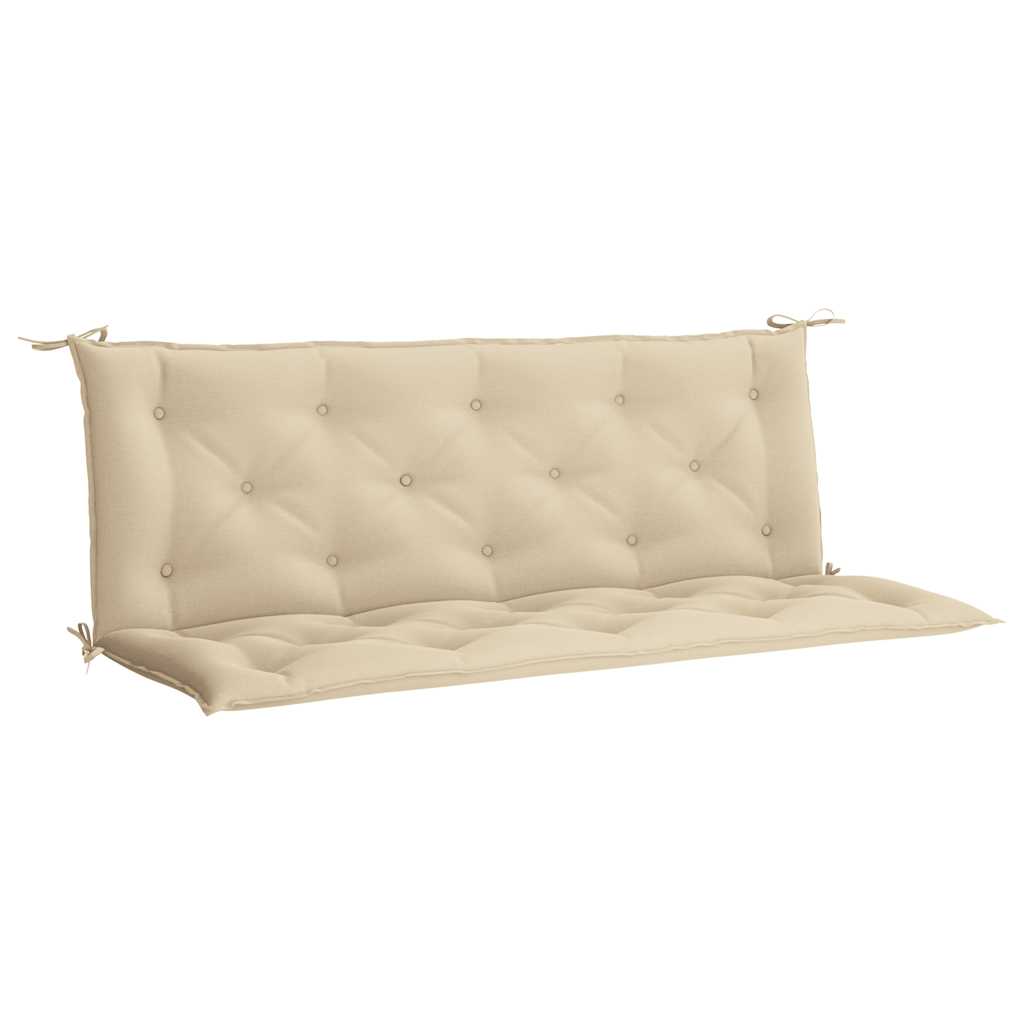 Gartenbank-Auflage Anthrazit 100x(50+50)x7 cm Oxford-Gewebe