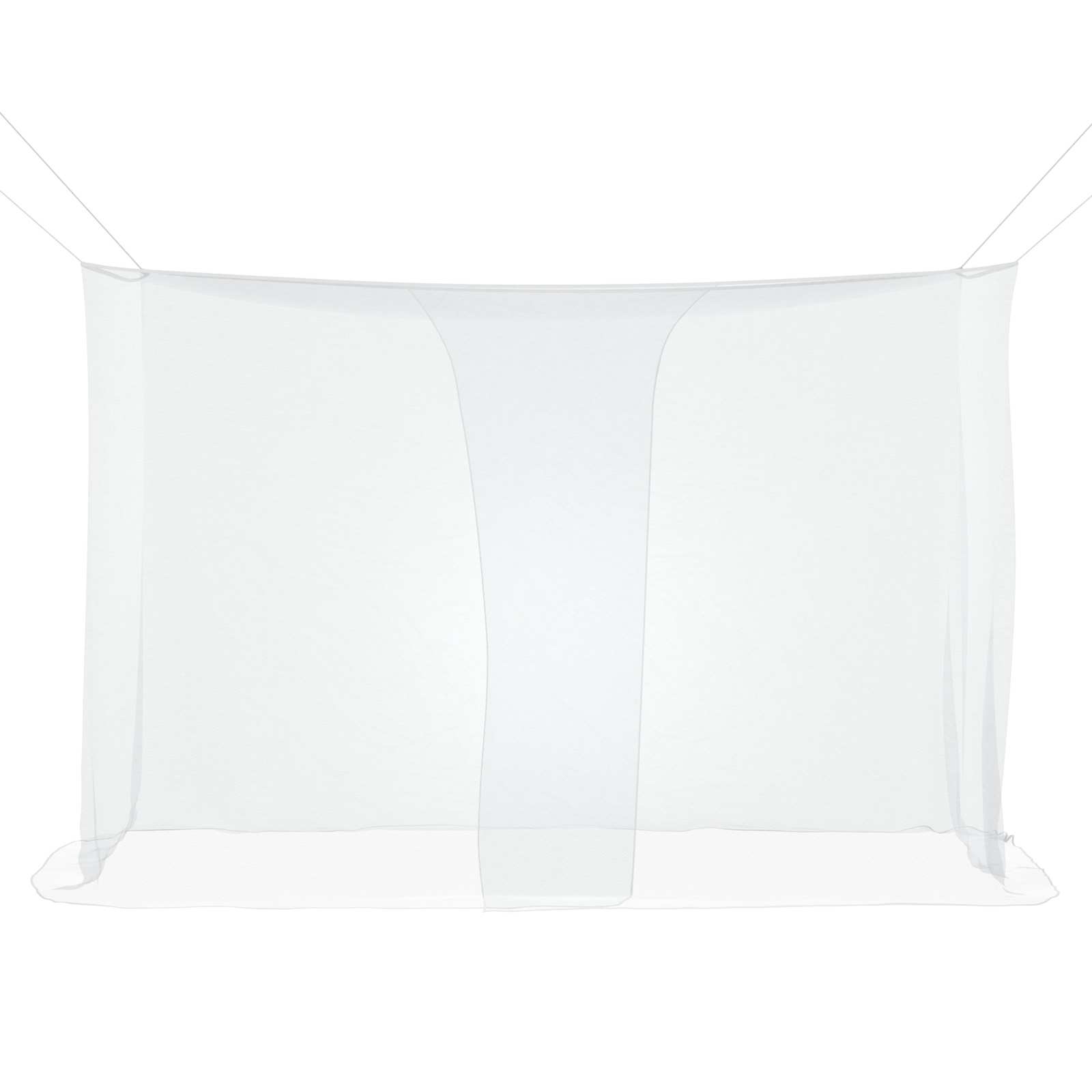 Moskitonetz zum Aufhängen 156 Mesh Weiß 220x100x150 cm
