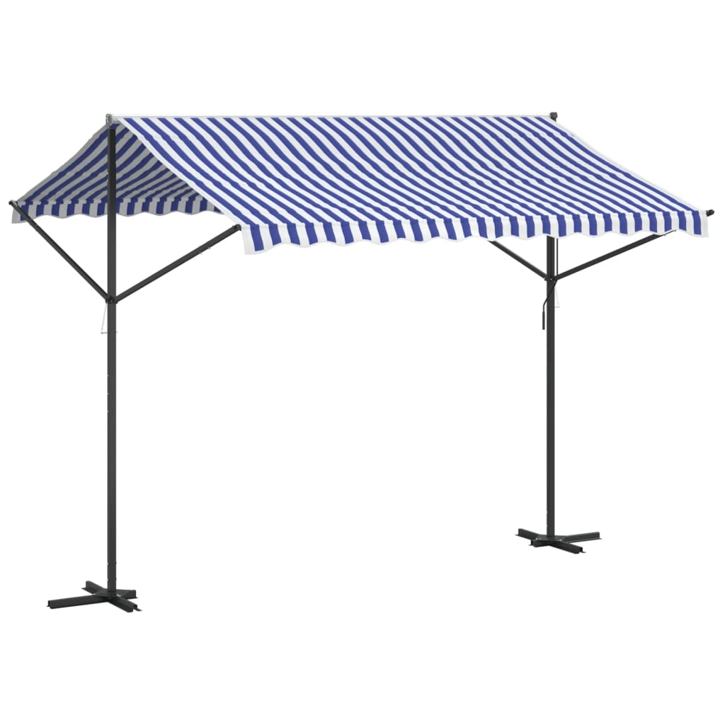 Freistehende Markise 400x300 cm Anthrazit