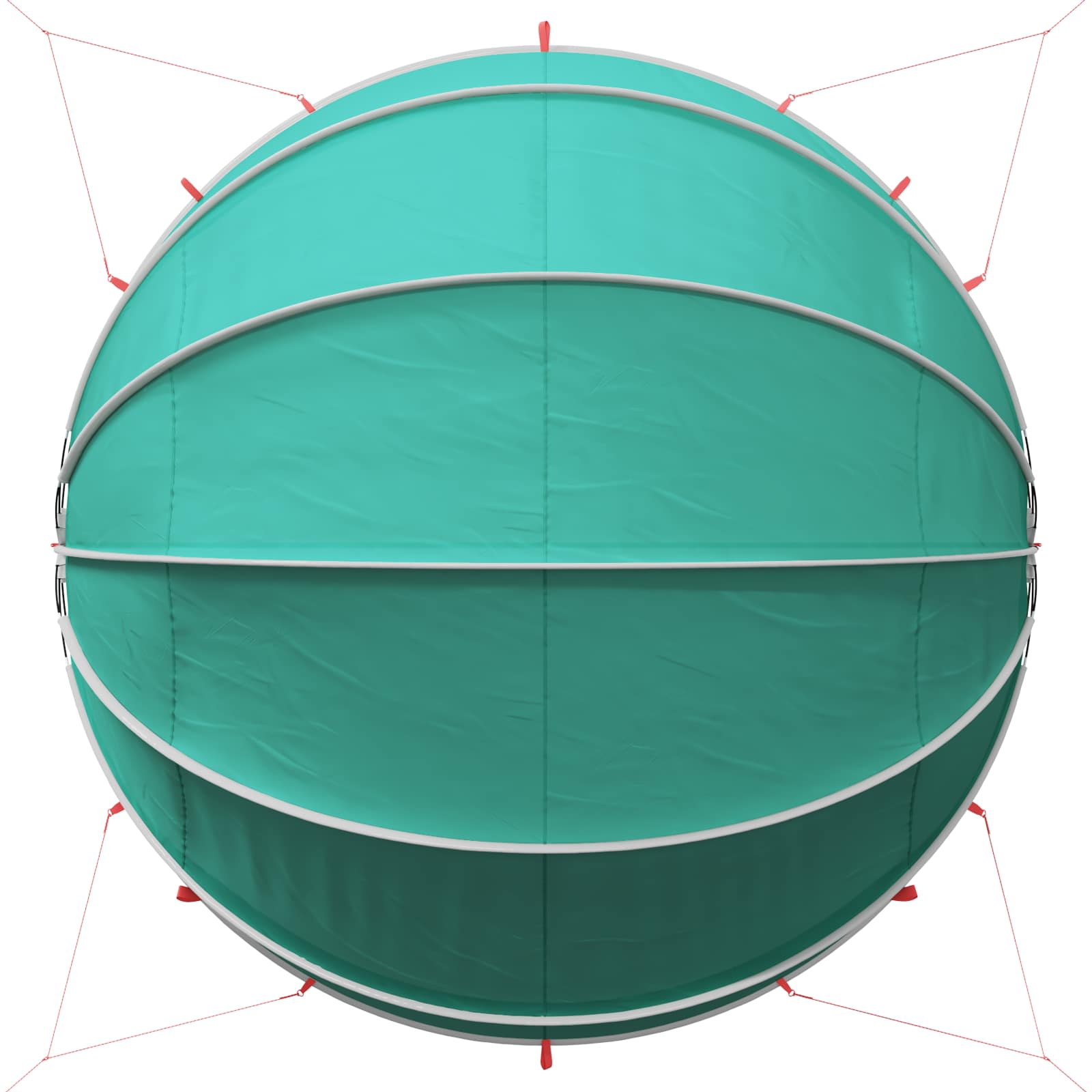 Pool-Dome 336 x 322 x 160 cm 185T Polyester mit PU-Beschichtung