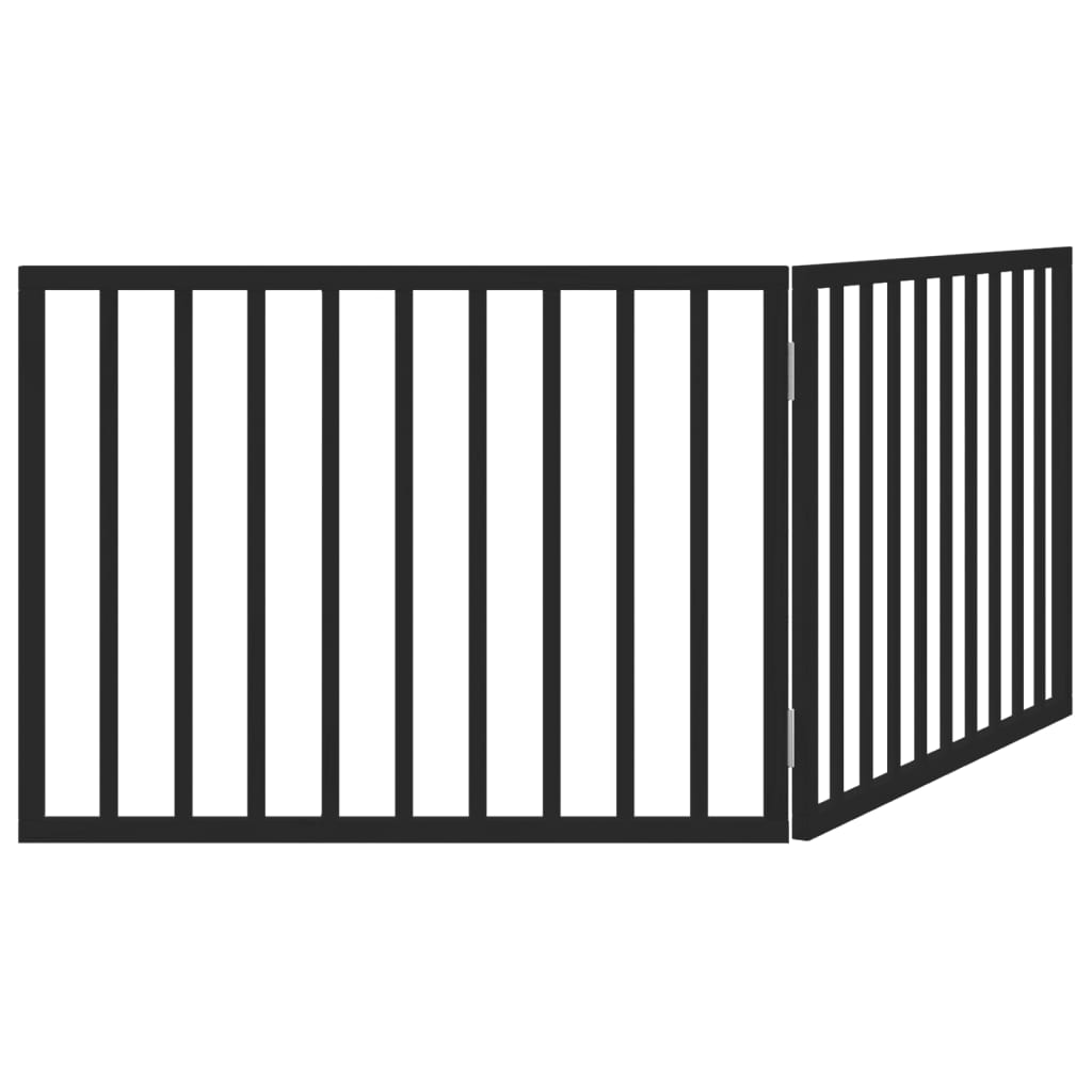Hundegitter Faltbar 3 Paneele 150 cm Pappelholz