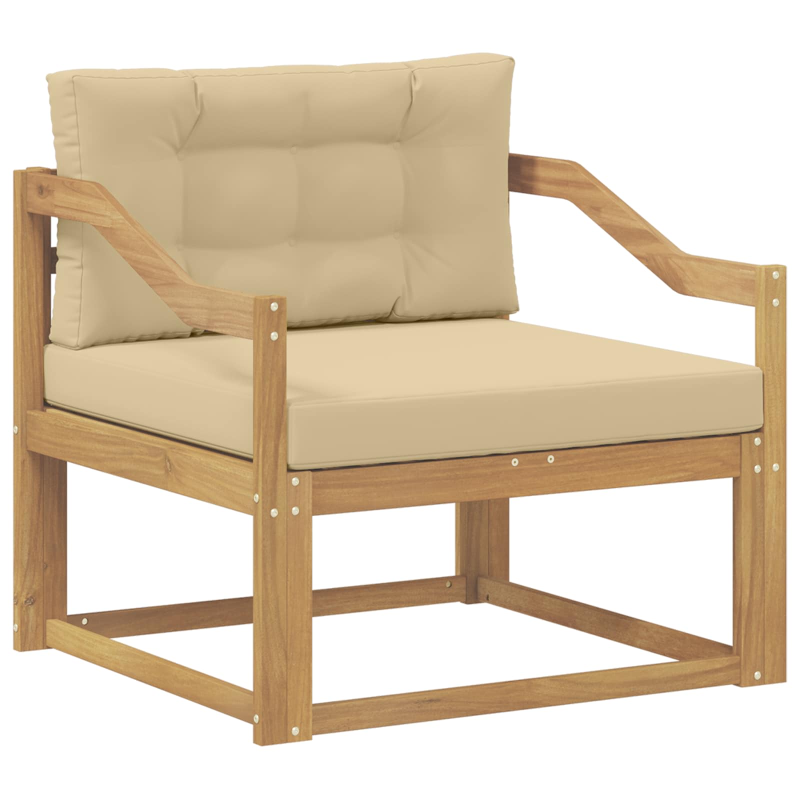 Outdoor Mittelsofa Natur