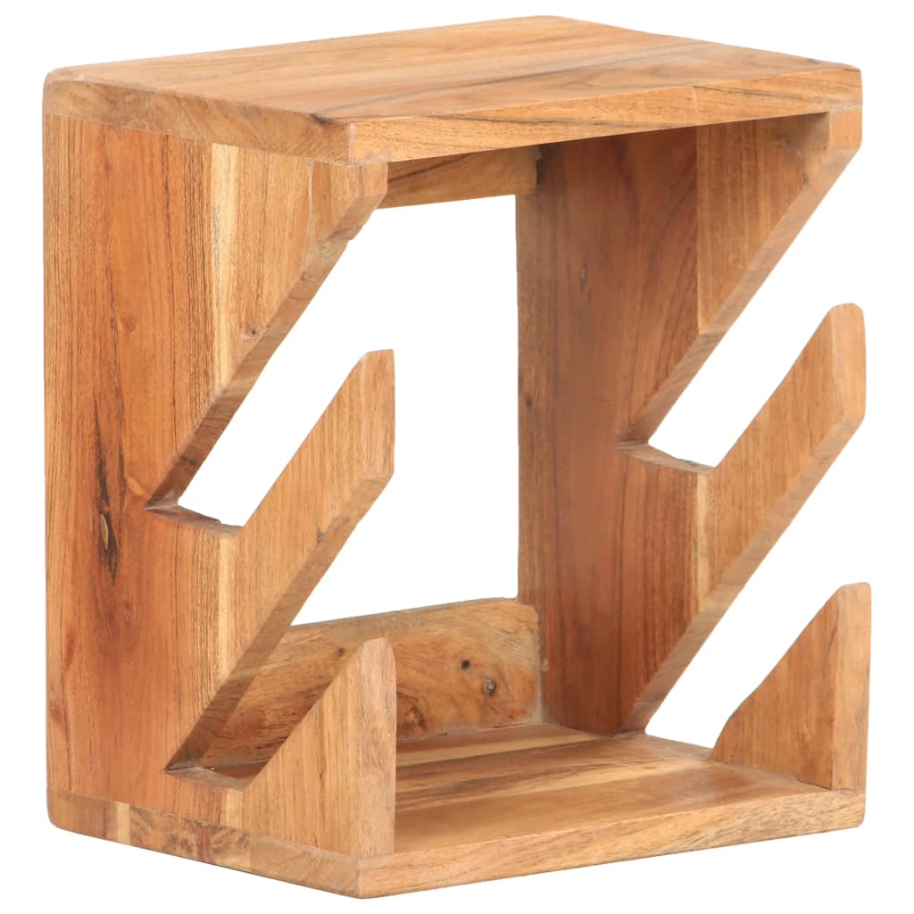 Skateboard Wandhalter 25x20x30 cm Recyceltes Massivholz