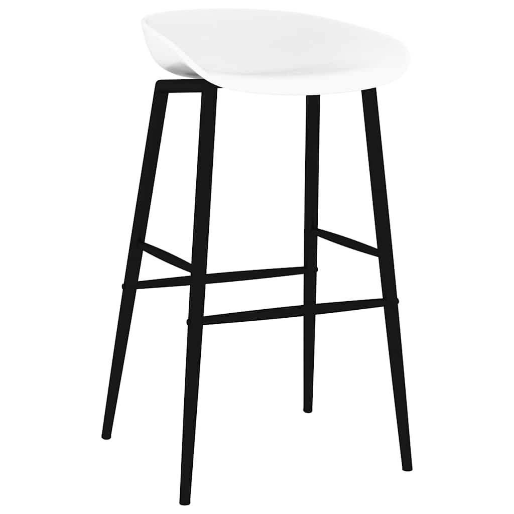 Barhocker 2 Stk. Schwarz