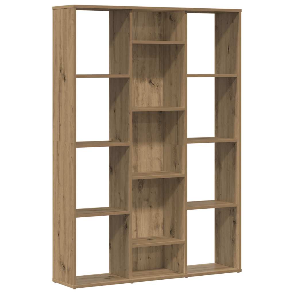 Raumteiler/Bücherregal Weiß 100x24x140 cm Holzwerkstoff