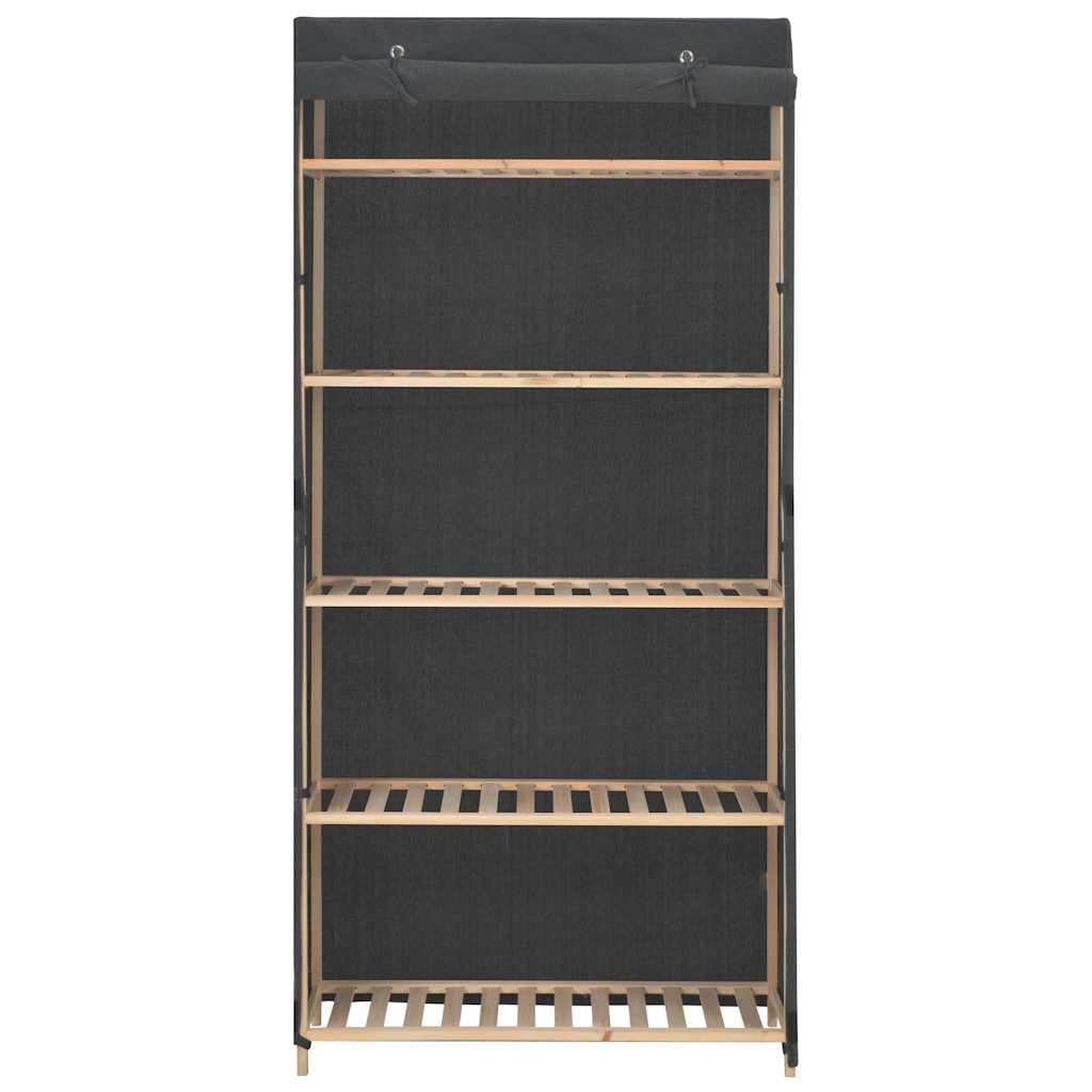 Kleiderschrank Weiß 79 x 40 x 170 cm Stoff