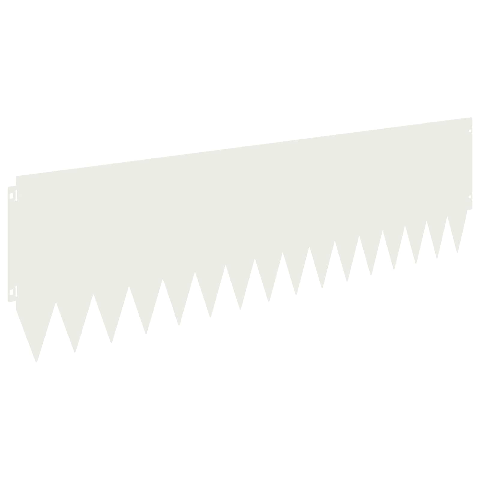 Raseneinfassung 10 pcs 103 x 10 cm Stahl Schwarz