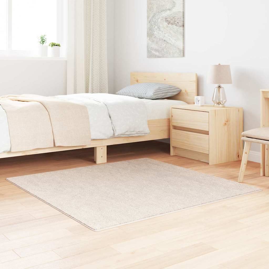 Anti-Rutsch Shaggy Teppich Dunkelgrau 200 x 200 cm PP