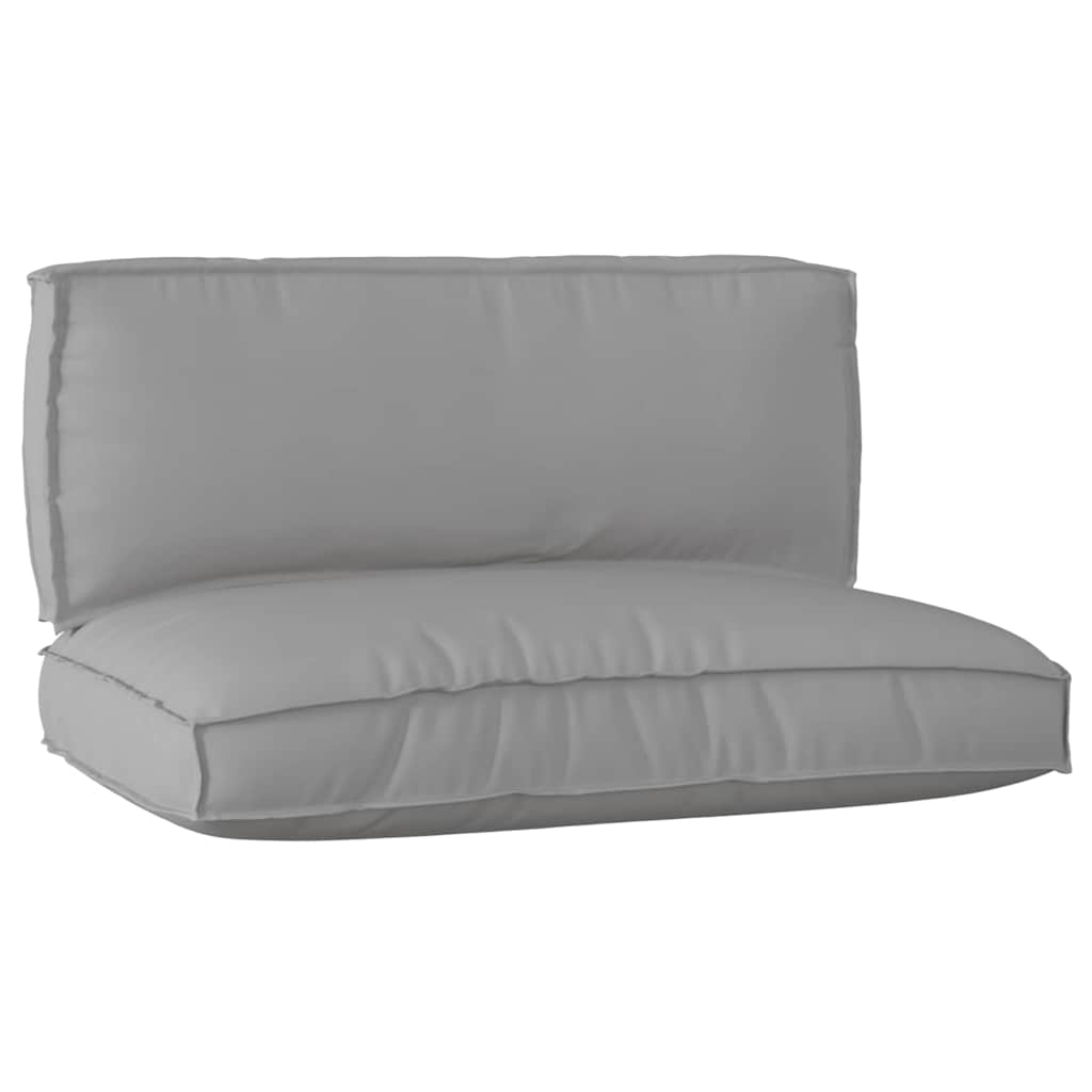 Palettenkissenset 2 pcs Anthrazit Oxford-Stoff
