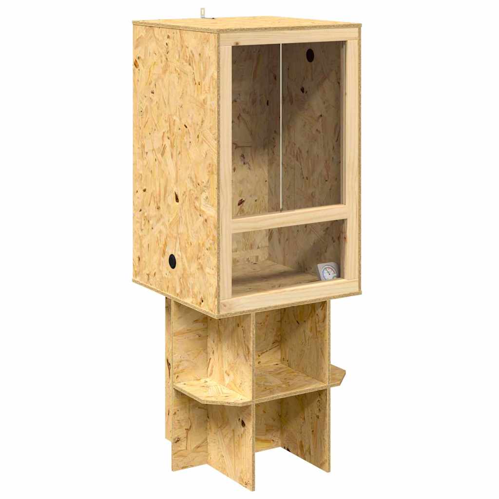 Terrarium Braun 50 x 50 x 100 cm OSB