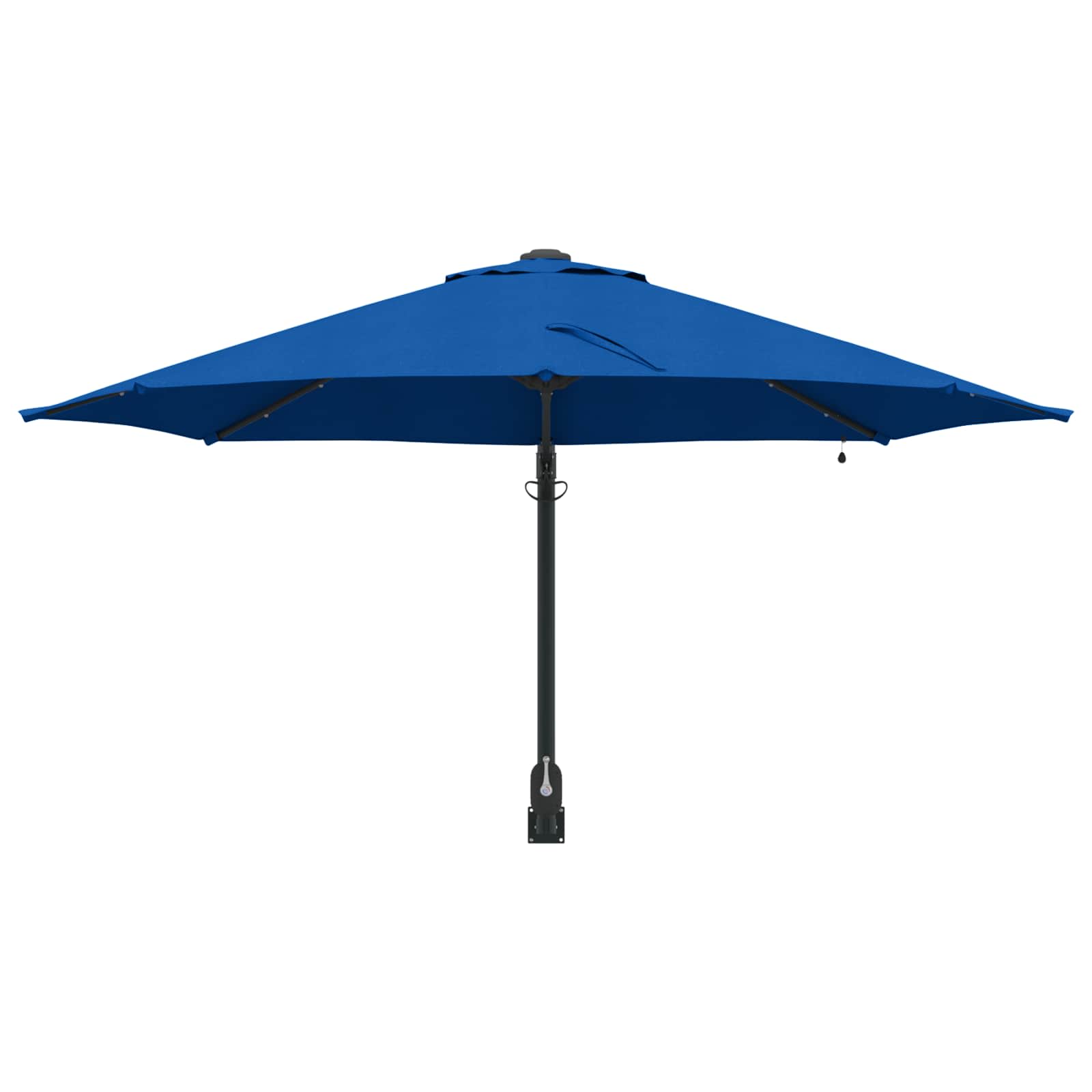 Garten-Sonnenschirm Sand 248 x 248 x 148 cm Polyester und Stahl