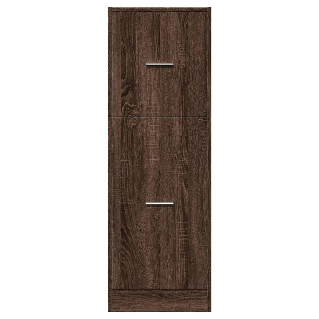 Apothekerschrank Weiß 30 x 41 x 174,5 cm Holzwerkstoff