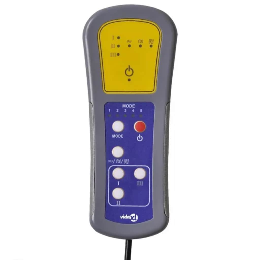 Relaxsessel Elektrisch Dunkelgrau Stoff