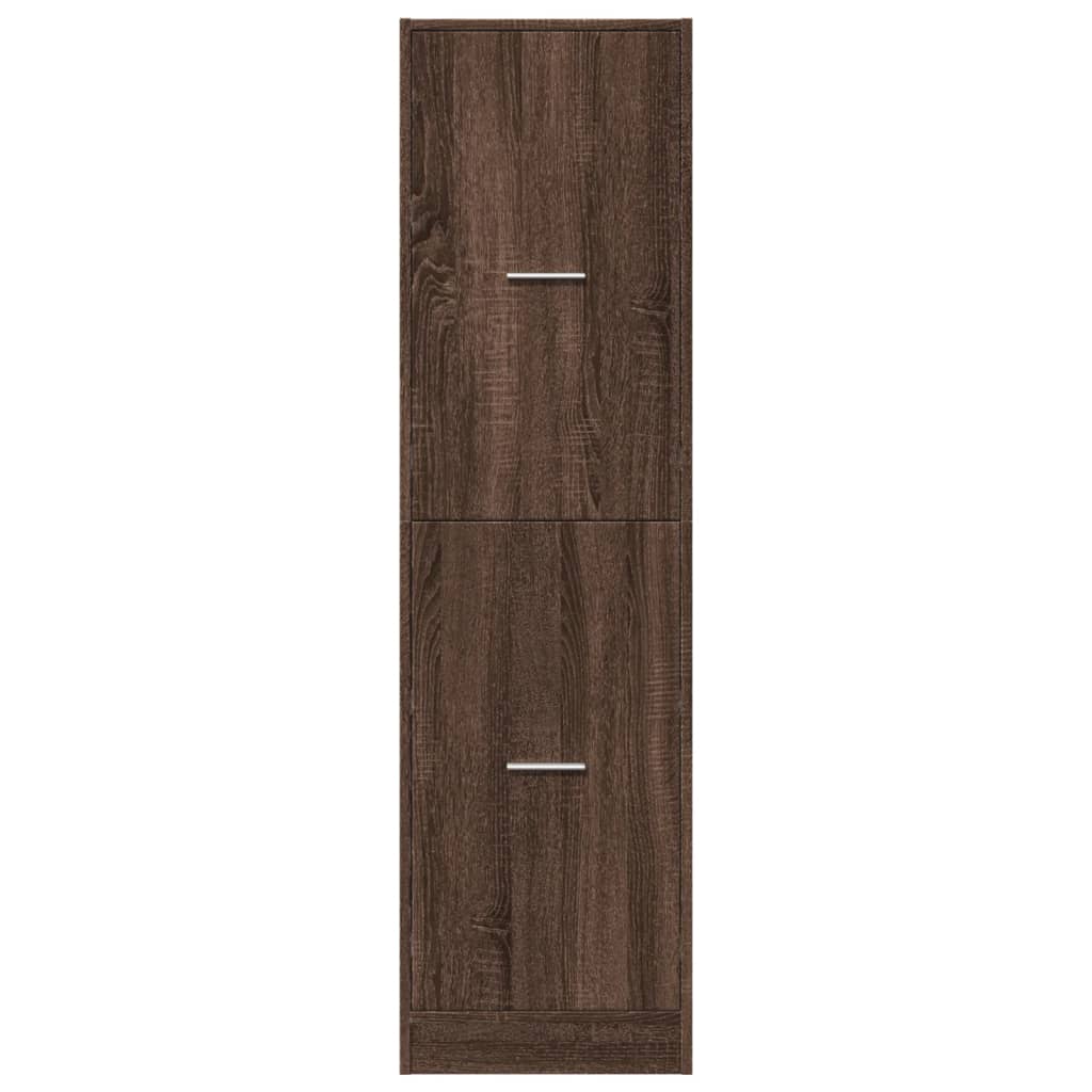 Apothekerschrank Weiß 30 x 41 x 174,5 cm Holzwerkstoff