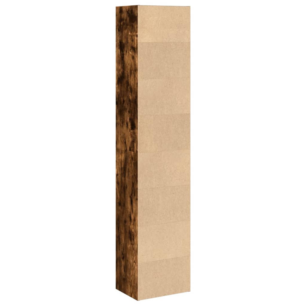 Bücherregal Weiß 80x30x189 cm Holzwerkstoff