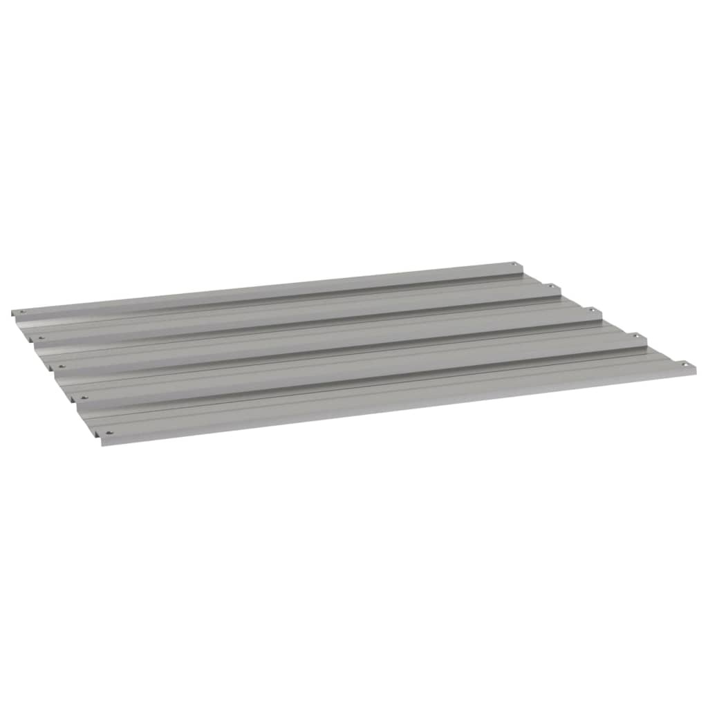 Dachplatten 12 Stk. Rostig 100x44 cm Cortenstahl