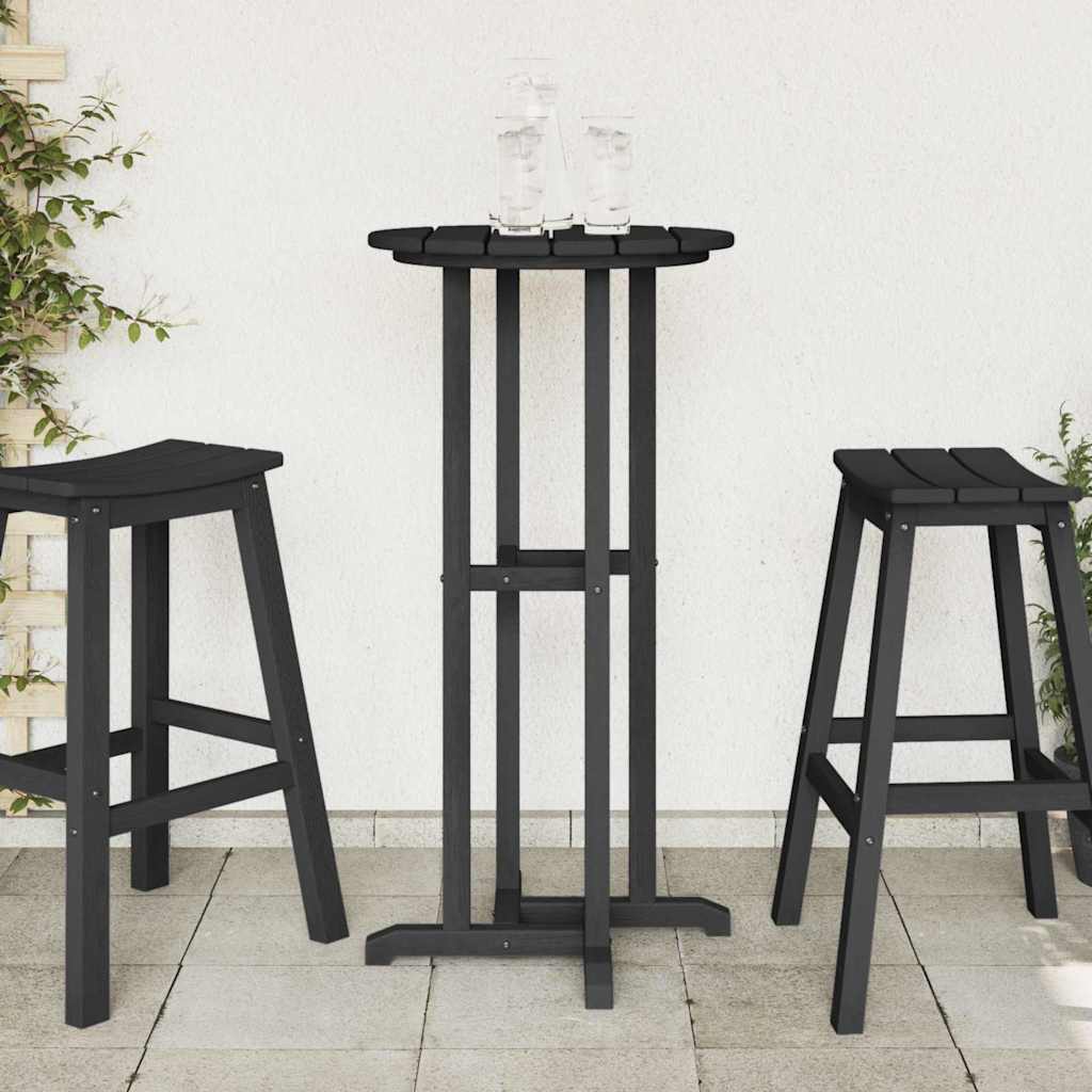 Bartisch Weiß 55 x 55 x 107 cm Polyethylen