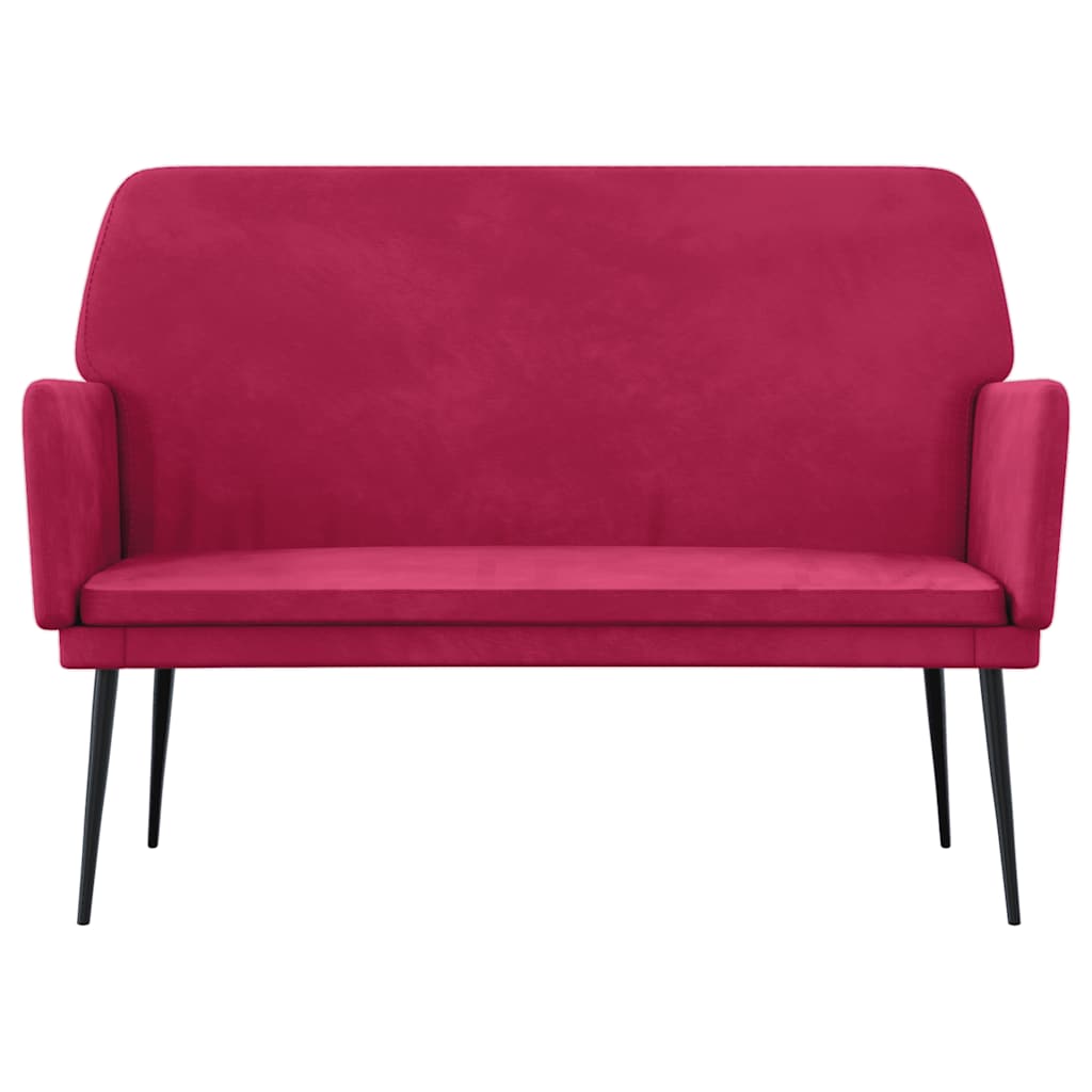 Sitzbank Dunkelgrün 108x79x79 cm Samt