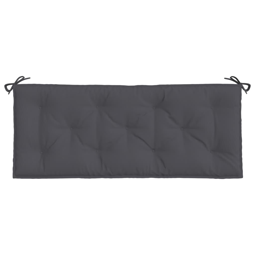 Gartenbank-Auflage Anthrazit 100x50x7 cm Oxford-Gewebe
