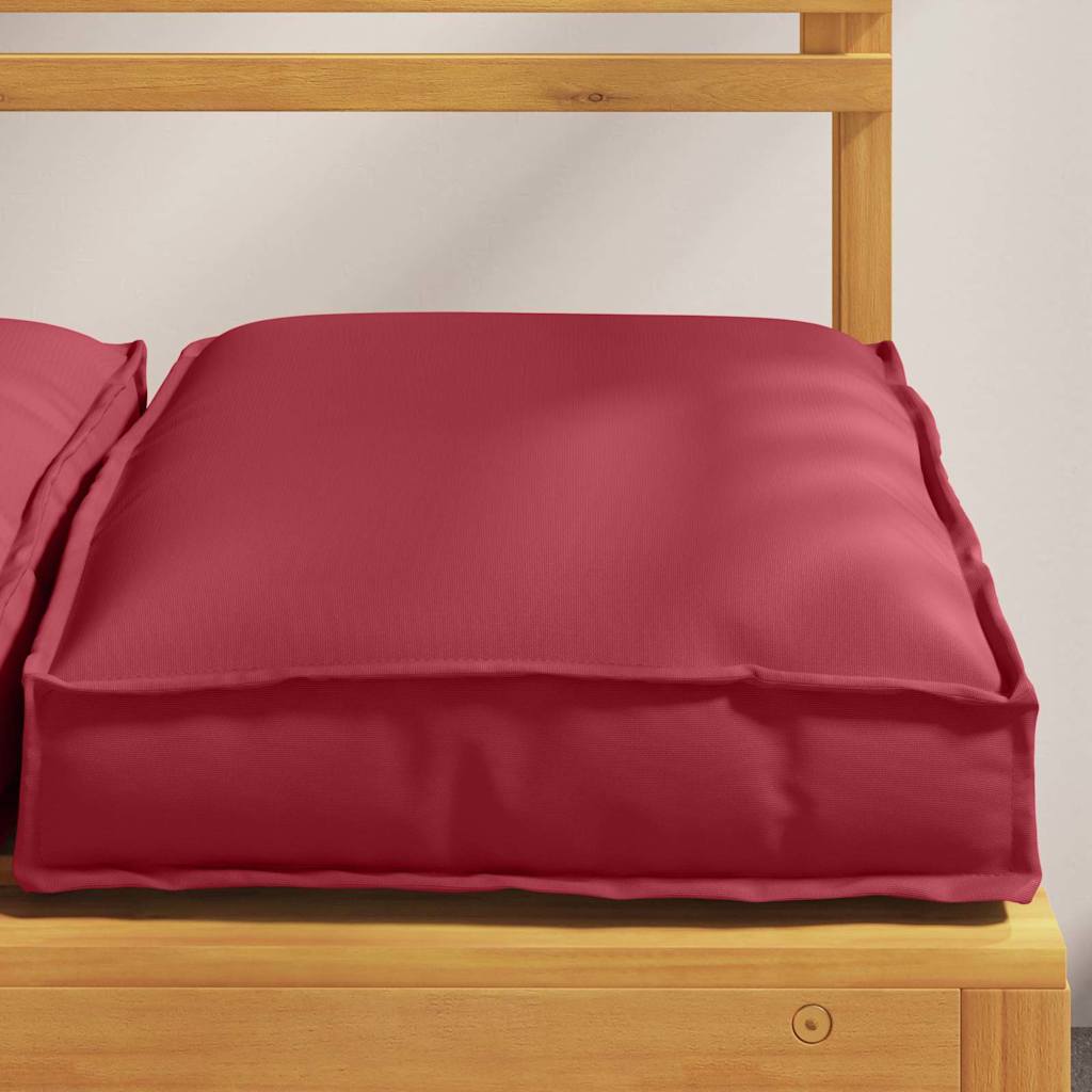 Kissen 2 pcs Anthrazit 40 x 40 x 8 cm Oxford-Stoff