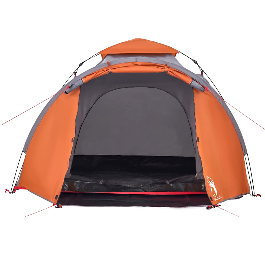 Kuppel-Campingzelt 3 Personen Grün Quick Release