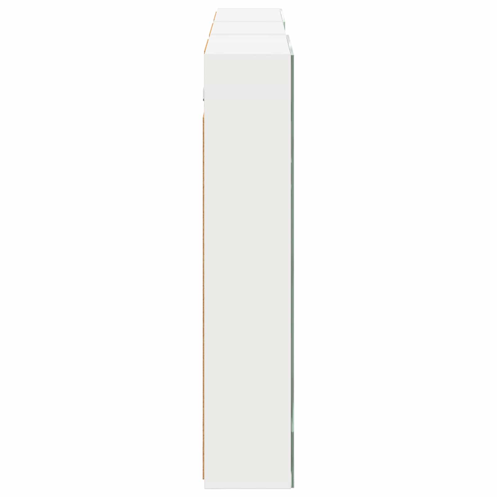Badezimmerschrank-Set 3 pcs 80 x 10,5 x 50 cm Holzwerkstoff
