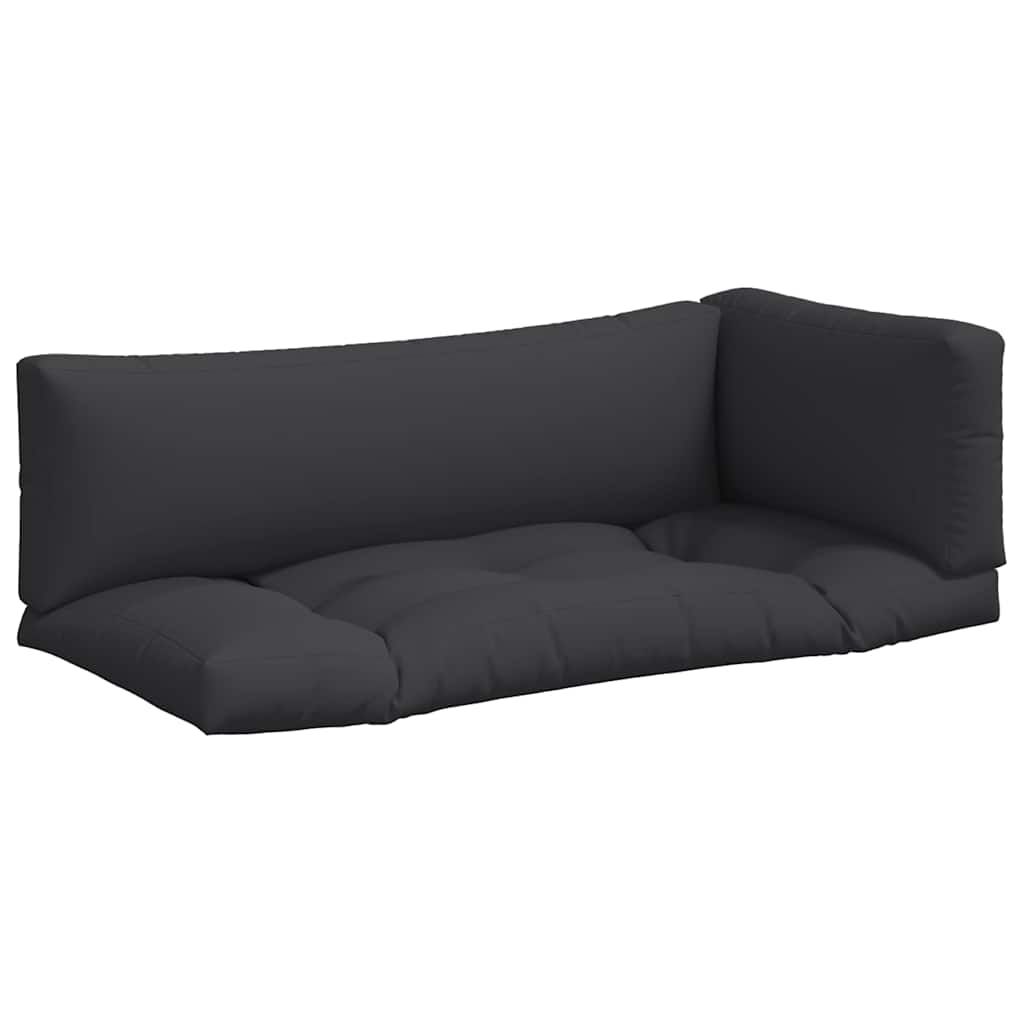 Palettenkissen Blau Weiß Gestreift 58x58x10 cm Oxford-Gewebe