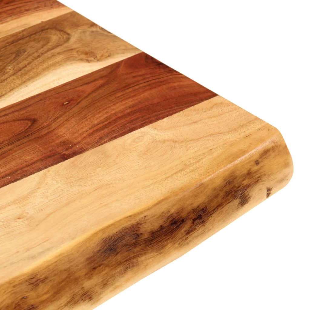 Badezimmer-Waschtischplatte Massivholz Akazie 100x52x2,5 cm