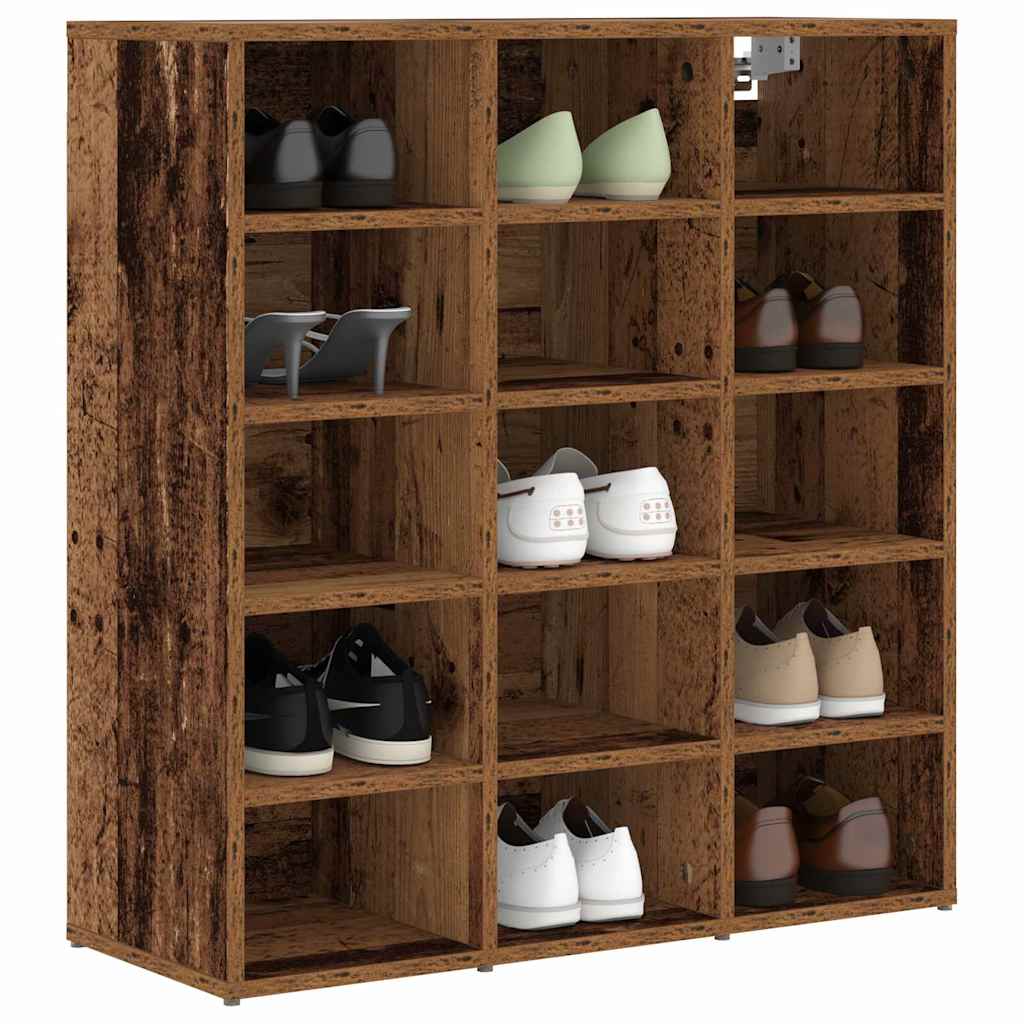Schuhregale 2 Stk. Weiß 52,5x30x50 cm