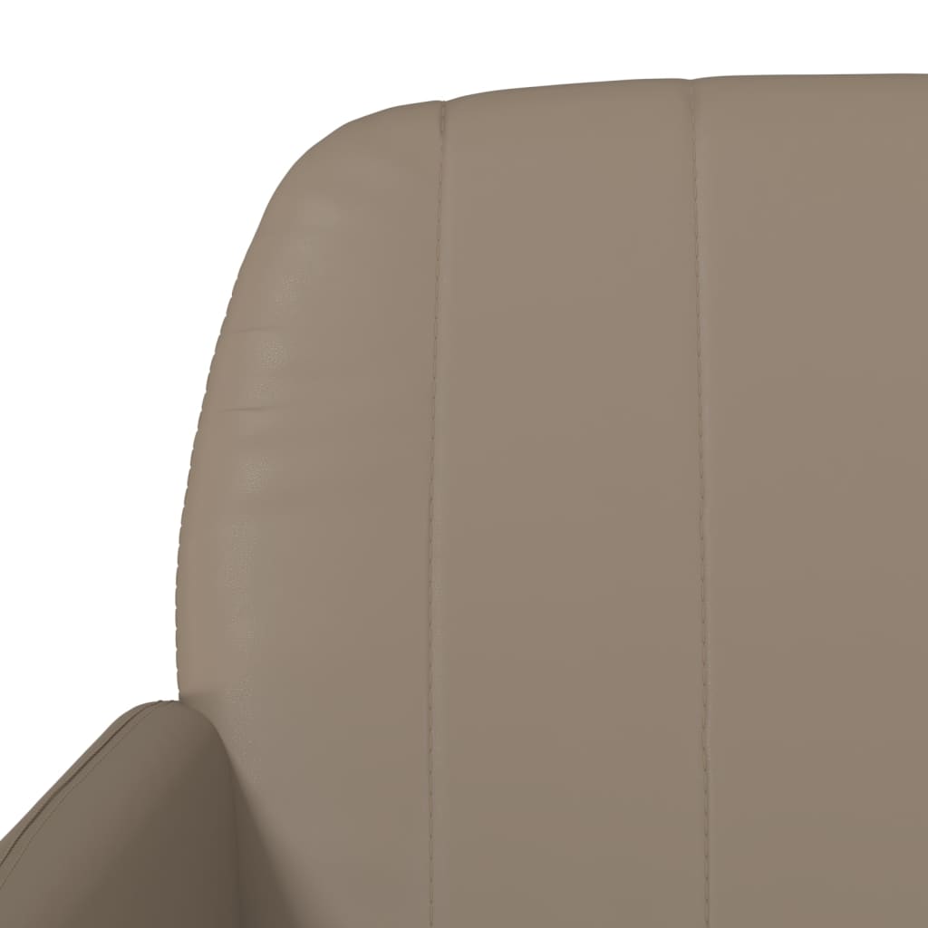 Sitzbank Grau 107x80x81 cm Kunstleder