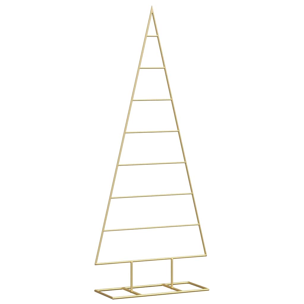 Metall Weihnachtsbaum Gold 60 cm Pulverbeschichteter Stahl