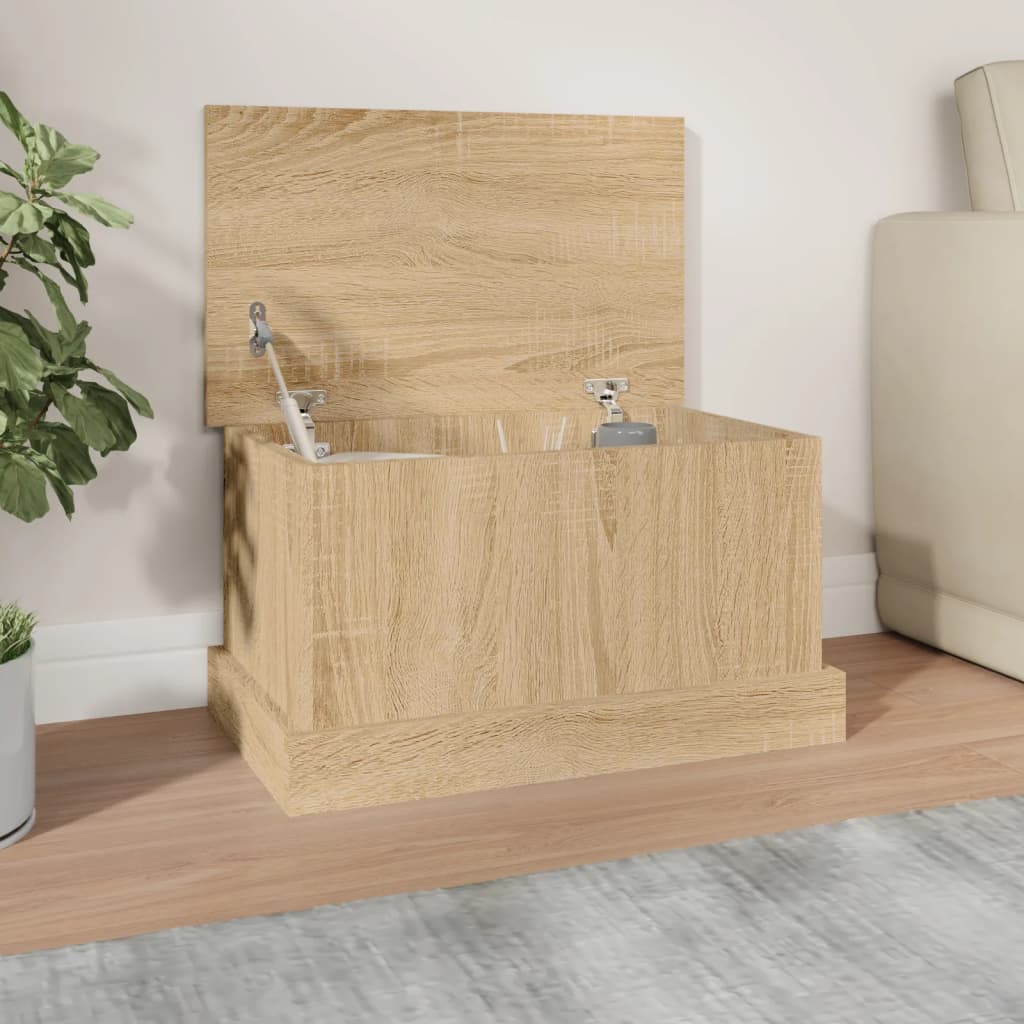 Aufbewahrungsbox Weiß 50 x 30 x 28 cm Holzwerkstoff