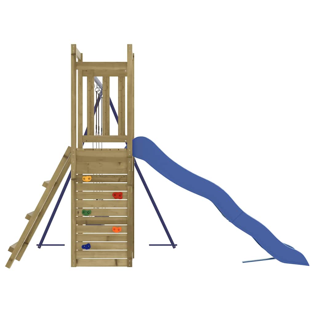 Spielturm Massivholz Kiefer
