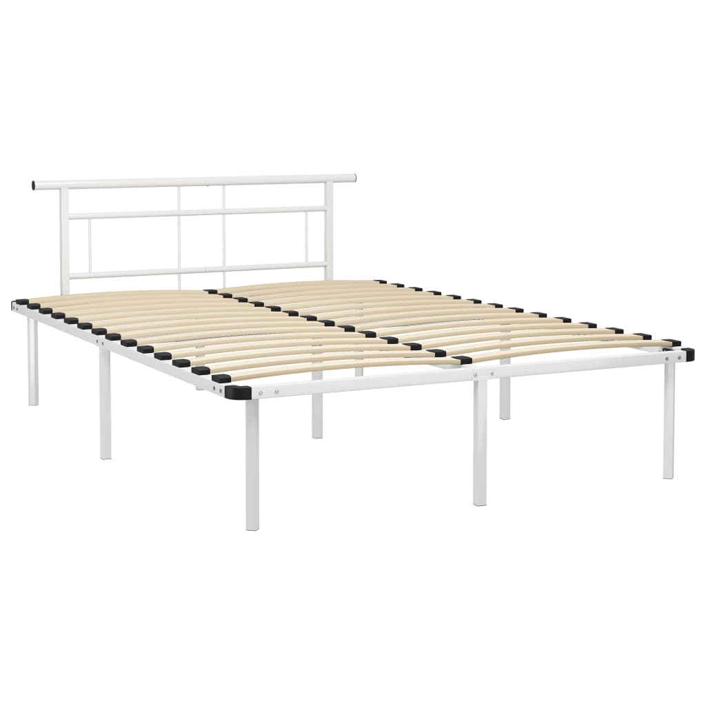 Bettgestell Grau Metall 90x200 cm