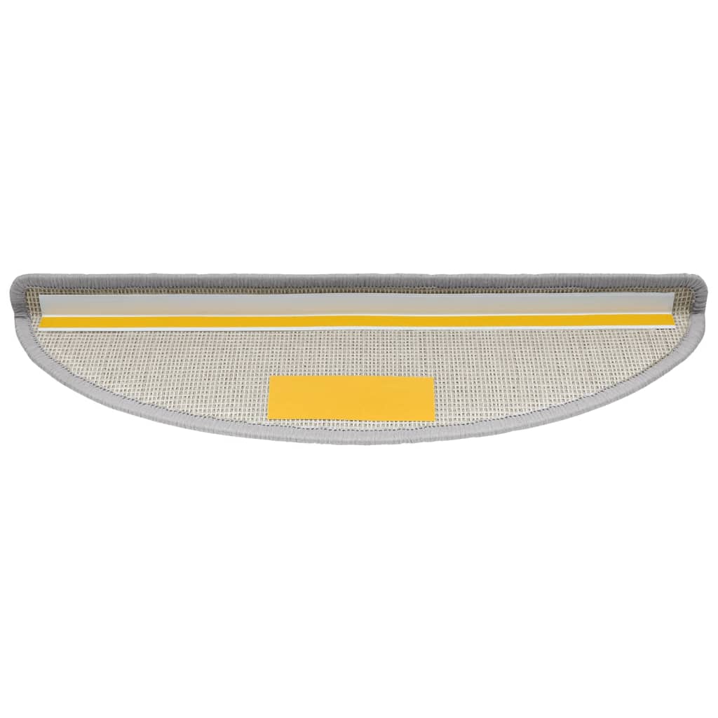 Stufenmatten 15 Stk. 56x17x3 cm Anthrazit Halbrund