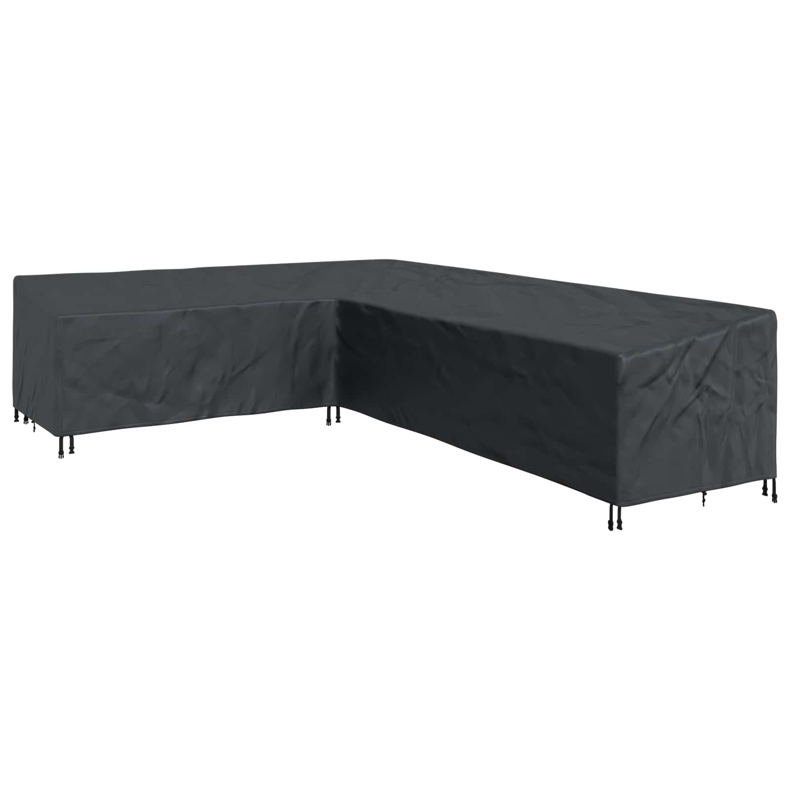 Möbelbezug Schwarz 235 x 235 x 85 cm 210D Oxford Stoff